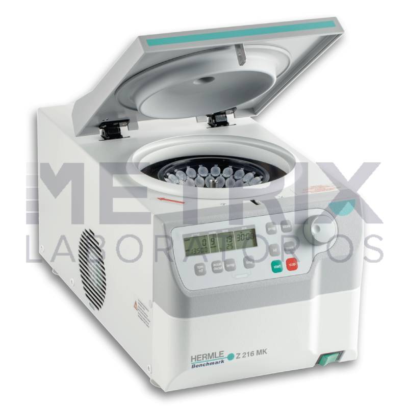 Microcentrífuga refrigerada Hermle Z216 MK de 15,000 rpm para ADN, ARN, proteínas y muestras clínicas con control preciso de temperatura. microcentrífuga refrigerada Hermle Z216 MK centrífuga 15000 rpm centrífuga para ADN y ARN centrífuga para proteínas microcentrífuga de laboratorio centrífuga clínica refrigerada equipo para biología molecular centrífuga farmacéutica centrífuga de alta velocidad