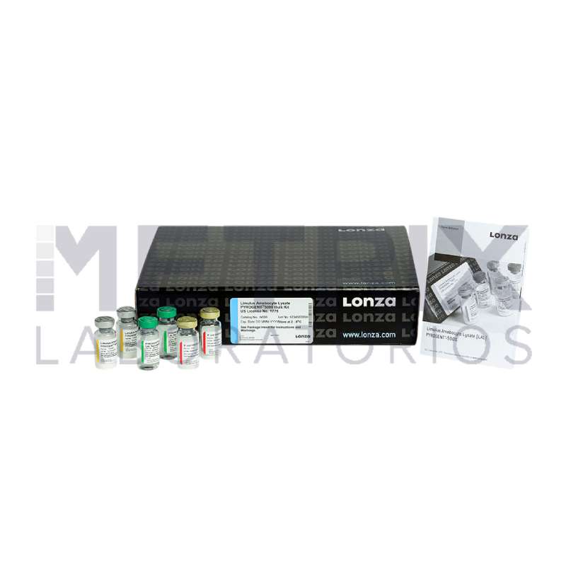 ensayo cinético turbidimétrico de endotoxinas Ensayo cinético turbidimétrico Lonza para cuantificar endotoxinas bacterianas mediante tecnología LAL. Compatible con Nebula®.