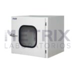 Caja de paso estática ESCO Infinity con interlock mecánico para cuarto limpio